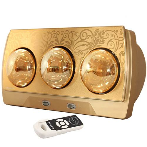 Đèn 3 bóng treo tường có điều khiển model He3BR