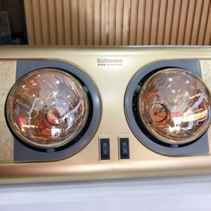 Đèn sưởi 2 bóng treo tường Kottmann – K2B