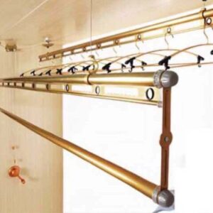 Giàn phơi 4 thanh mạ crom